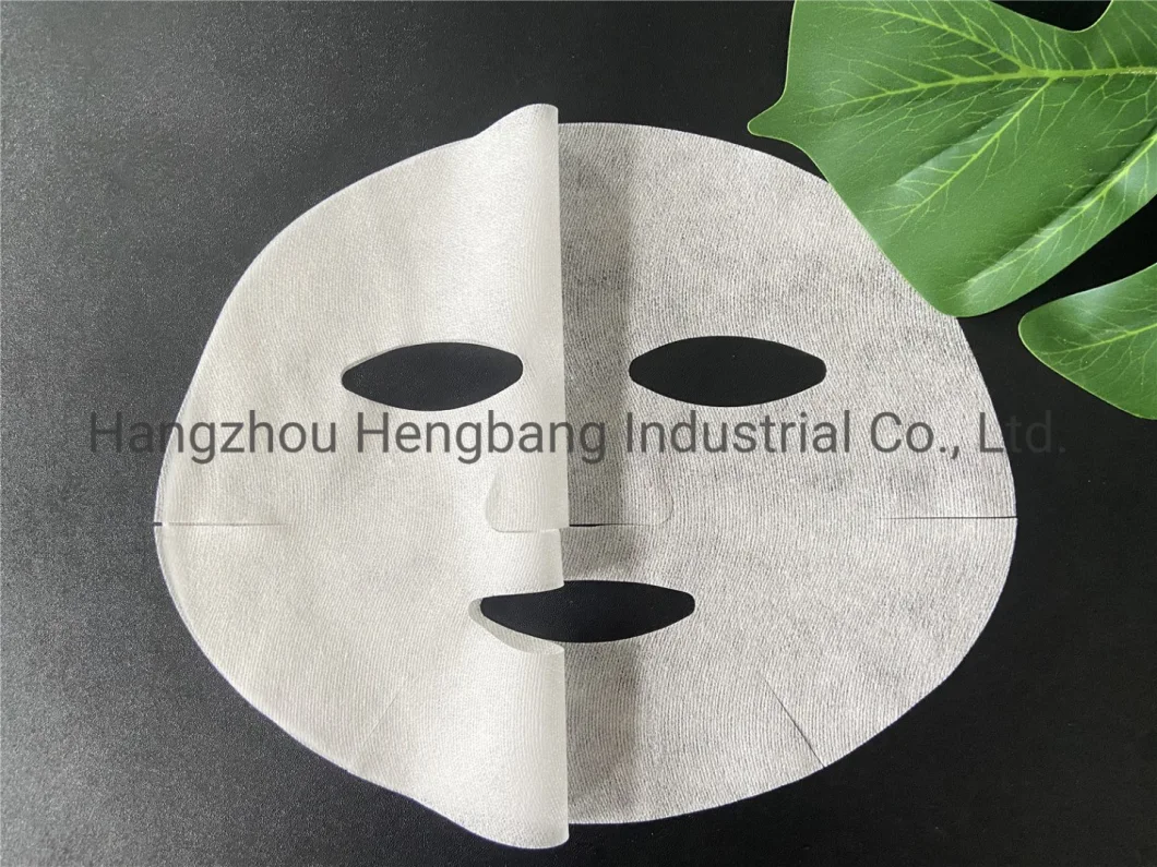 Nonwoven Die-Cut Cosmeceutical Hydrating Botanic Fiber Face Mask Sheet