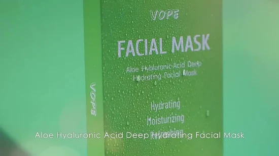 Masque facial acide hydratant profond anti-rides