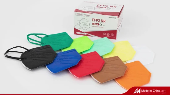 Fabricants de masques Chine Masque facial FFP2 non tissé à 5 plis Earloop KN95 Mask