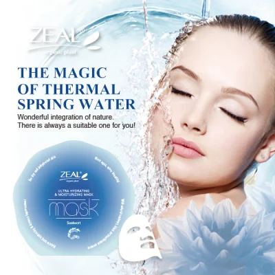 Masque pour le visage Zeal Ultra Hydrating & Moisturizing Skin Care