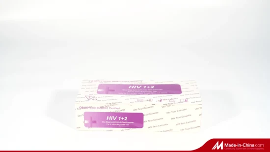 Kits de dépistage du VIH/équipement de test rapide du VIH/prix du kit de test du VIH